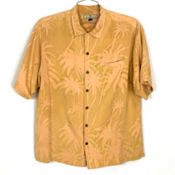 Tommy Bahama Hawaiian Floral Shirt - Picture 2 of 8